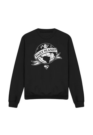 Cotton Soul, SUPERMAN 2025 DAILY PLANET SCROLL - Sweatshirt - black