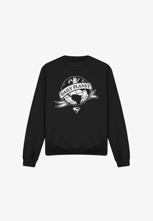 Cotton Soul, SUPERMAN 2025 DAILY PLANET SCROLL - Sweatshirt - black