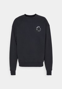 ORGANIC CREW NECK - Sweatshirt - black