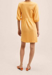 Mango Vestido informal - orange