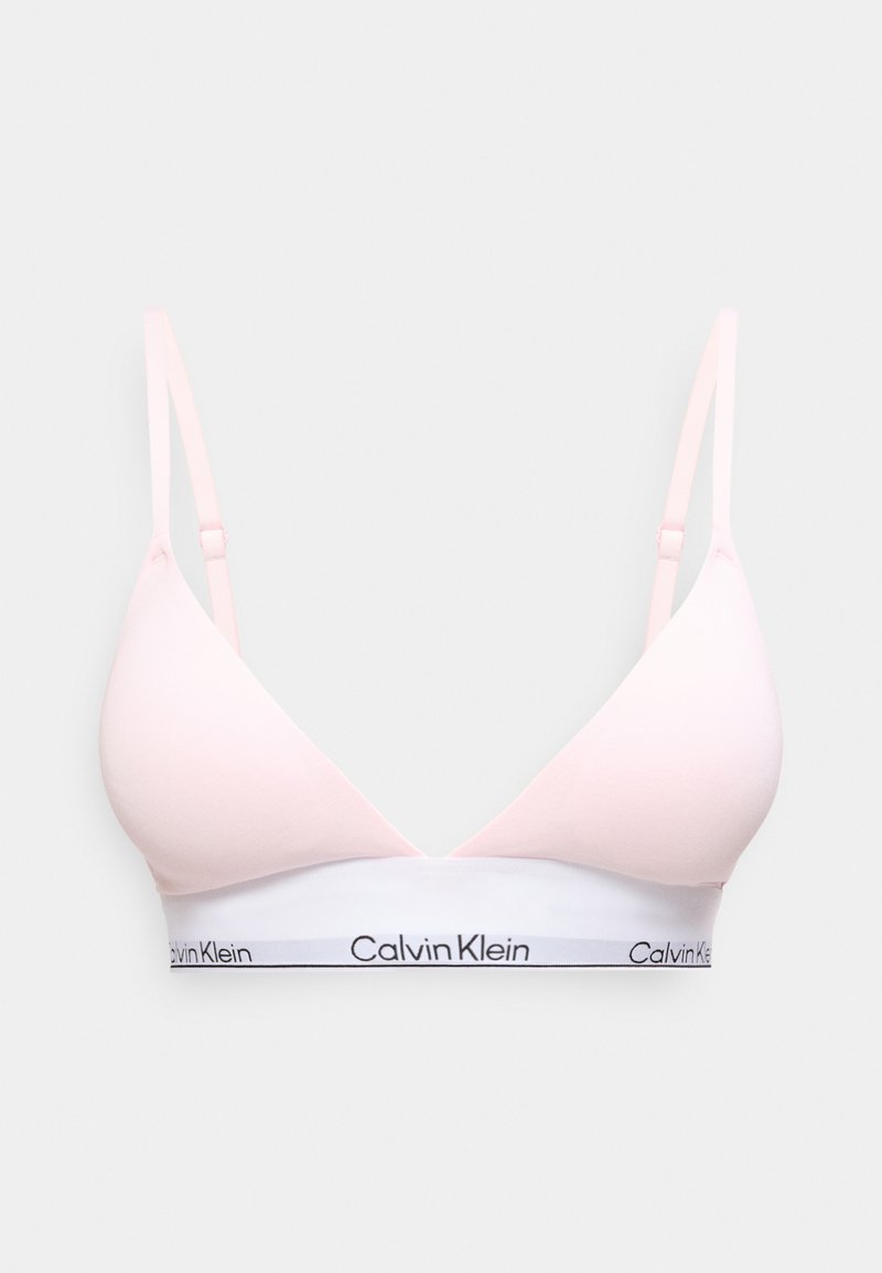 Calvin Klein Underwear TRIANGLE ICON - Triangle bra - cradle pink/light ...