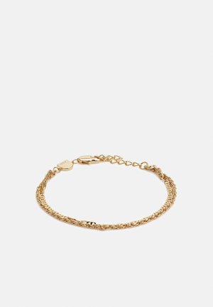 DOUBLE CHAIN BRACELET - Armband - gold-coloured