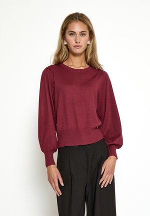LIVA LONG SLEEVE - Trui - cordovan