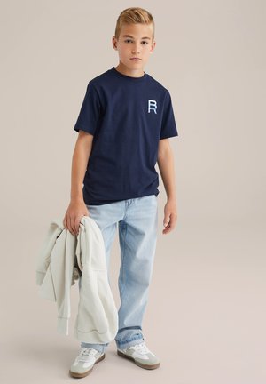 WE Fashion BLUE RIDGE - Camiseta estampada - navy blue