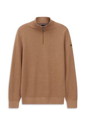 TROYER - Strickpullover - taupe