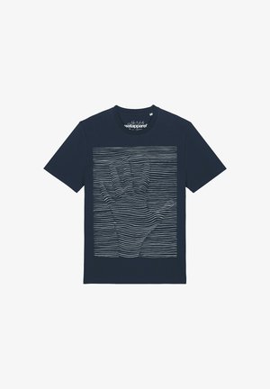 watapparel, 3DILLUSION UNISEX - T-Shirt print - french navy