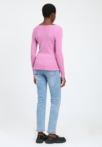 INFLUENCER RUCHED HEM - Maglione - pink