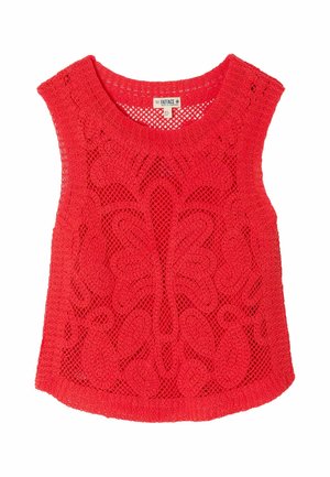 FatFace, REGULAR FIT - PALM PATTERN TANK  . - Top - red