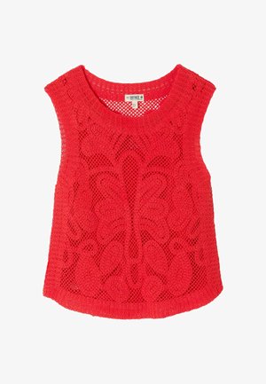 FatFace, REGULAR FIT - PALM PATTERN TANK . - Top - red