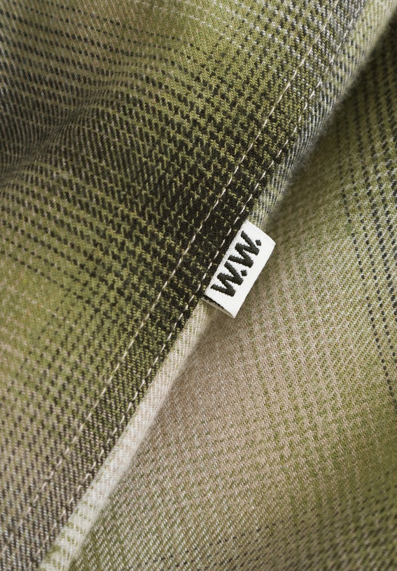WOOD WOOD Chemise - deep lichen check
