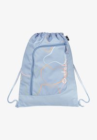 Unselected, light blue rose orange