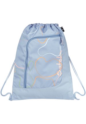 TURNBEUTEL - Sporttasche - light blue rose orange