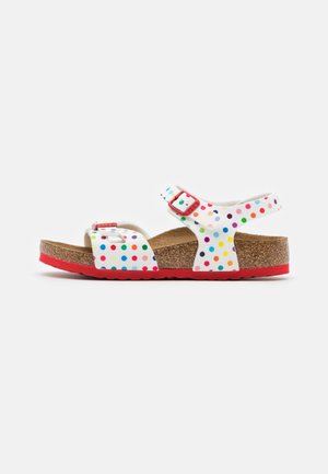 RIO KIDS DIGITAL DOTS - Sandals - white