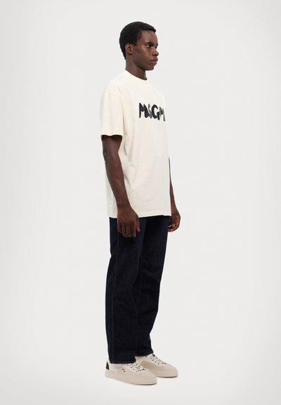 MSGM Nyomott mintás póló - off white