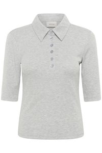 DREW - Polo shirt - grey mélange