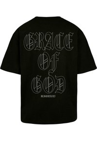 MJ Gonzales TEE GRACE OF GOD - Trükipildiga T-särk - black