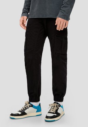 QS Pantaloni cargo - schwarz