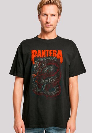 PANTERA VENOMOUS SNAKE - Print T-shirt - schwarz