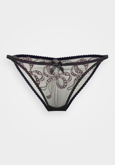 Agent Provocateur LOUELLA BRIEF - Cuecas - black/pink