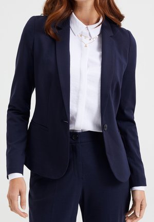 Blazer - mottled dark blue