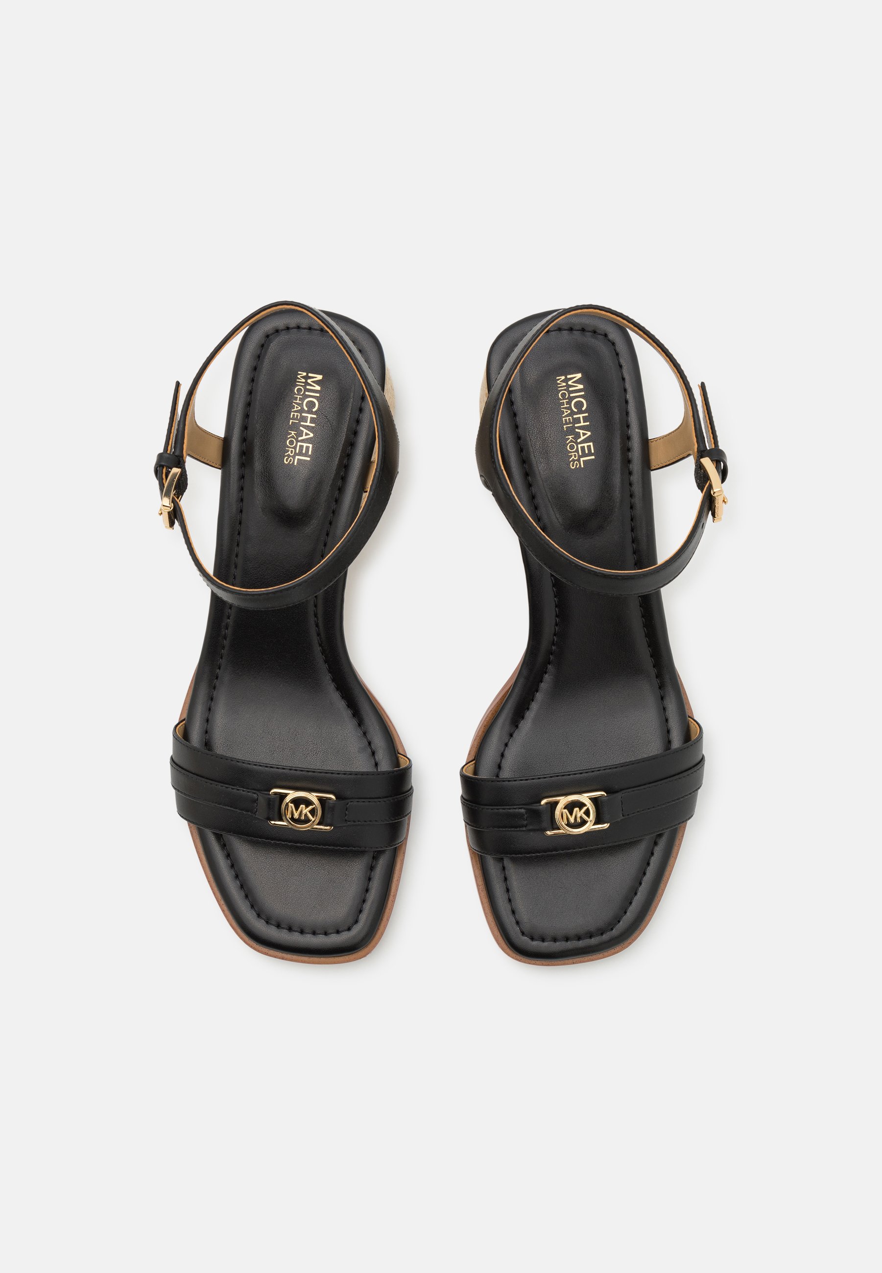 MICHAEL Michael Kors MANDY MID - Espadrilles - black - Zalando