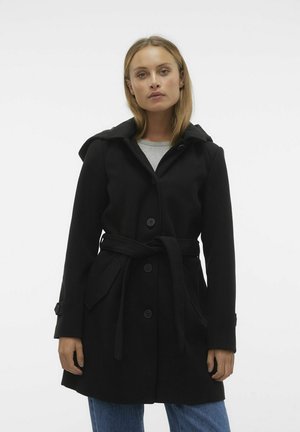 Vero Moda VS VINCE CHELSEA EXC - Trenčkot - black