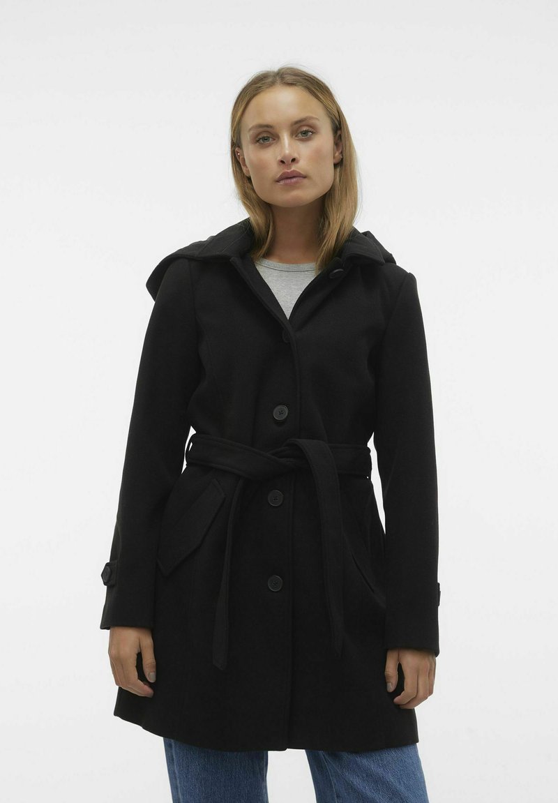 Vero Moda VS VINCE CHELSEA EXC - Trench - black/noir - ZALANDO.FR