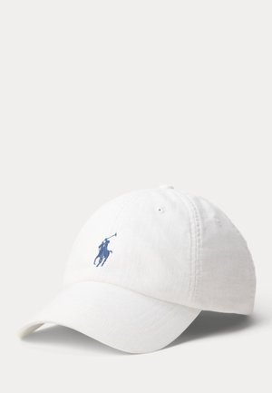 Polo Ralph Lauren LINEN BALL CAP - Casquette - white