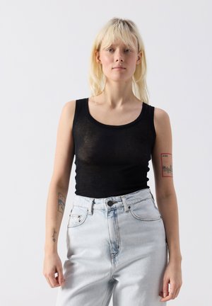 American Vintage MASSACHUSETTS - Viršus - noir