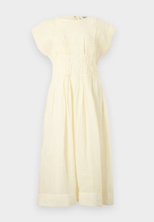 IMOGEN SOLID MIDI DRESS - Φόρεμα ημέρας - cream