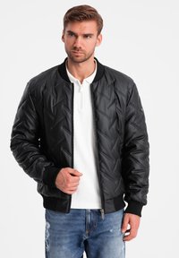 Ombre - Giubbotto Bomber - black Immagine in miniatura 1
