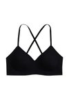 SHAPEWEAR GEL WIRE LIGHTLY LINED BRALETTE SECURE SCULPT - Trokutasti grudnjak - black