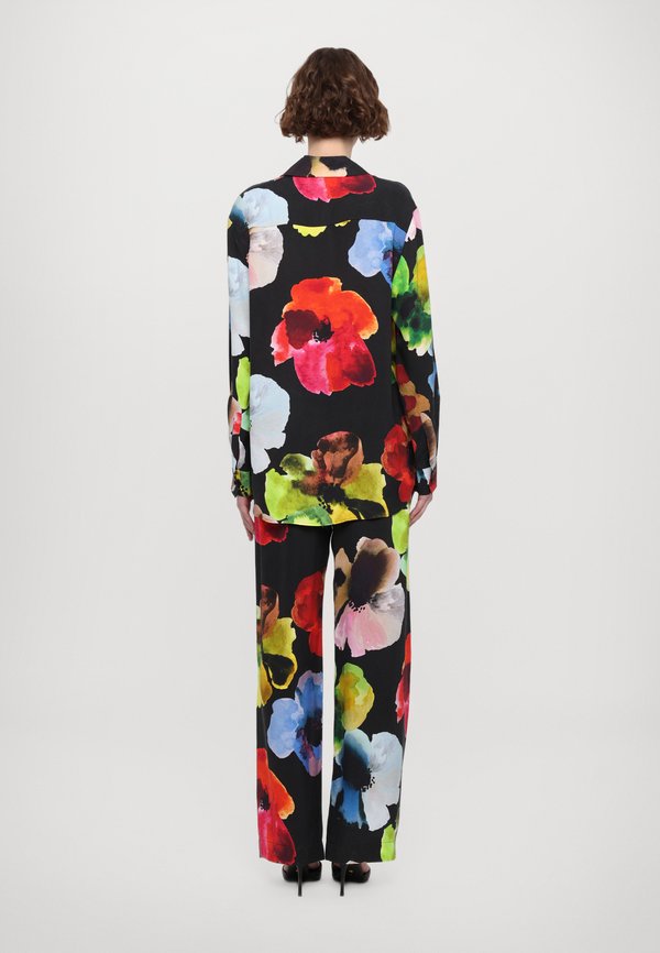 LONG SLEEVE SHIRT - Button-down blouse - watercolor bloom3