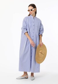 Modanisa STRIPPED  - Robe longue - blue