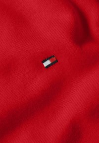 Tommy Hilfiger PIMA V NECK - Trui - rot