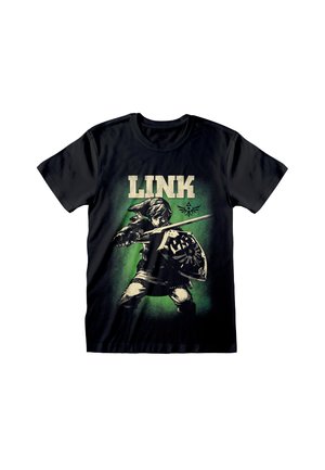 NINTENDO LEGEND OF ZELDA HERO OF HYRULE - T-shirt imprimé - black