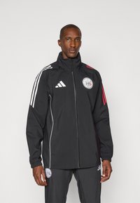 adidas Performance AJAX AMSTERDAM RAIN JACKET - Træningsjakke - black/white/bold red