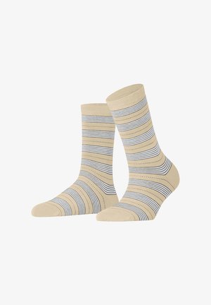 FALKE, Stripe Uniform - Calze - cream