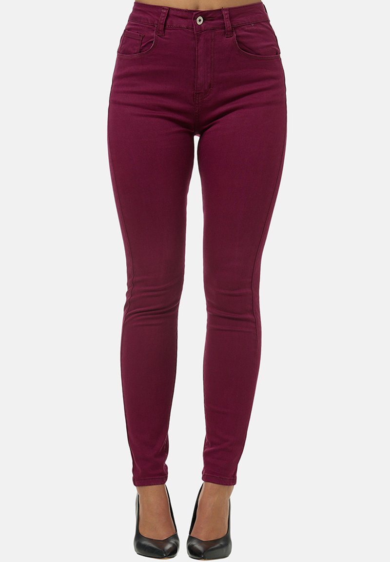 Elara - HIGHWAIST - Jeans Skinny - rot, Agrandir