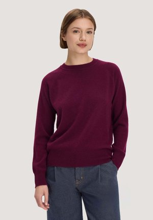 hessnatur, HESSNATUR - Strickpullover - bordeaux