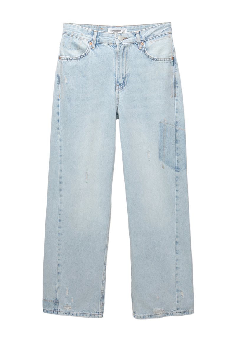 PULL&BEAR Straight leg jeans lichtblauw denim