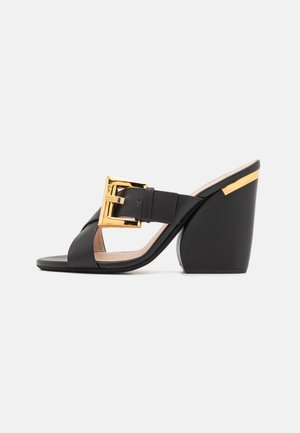 MULES - Heeled mules - black