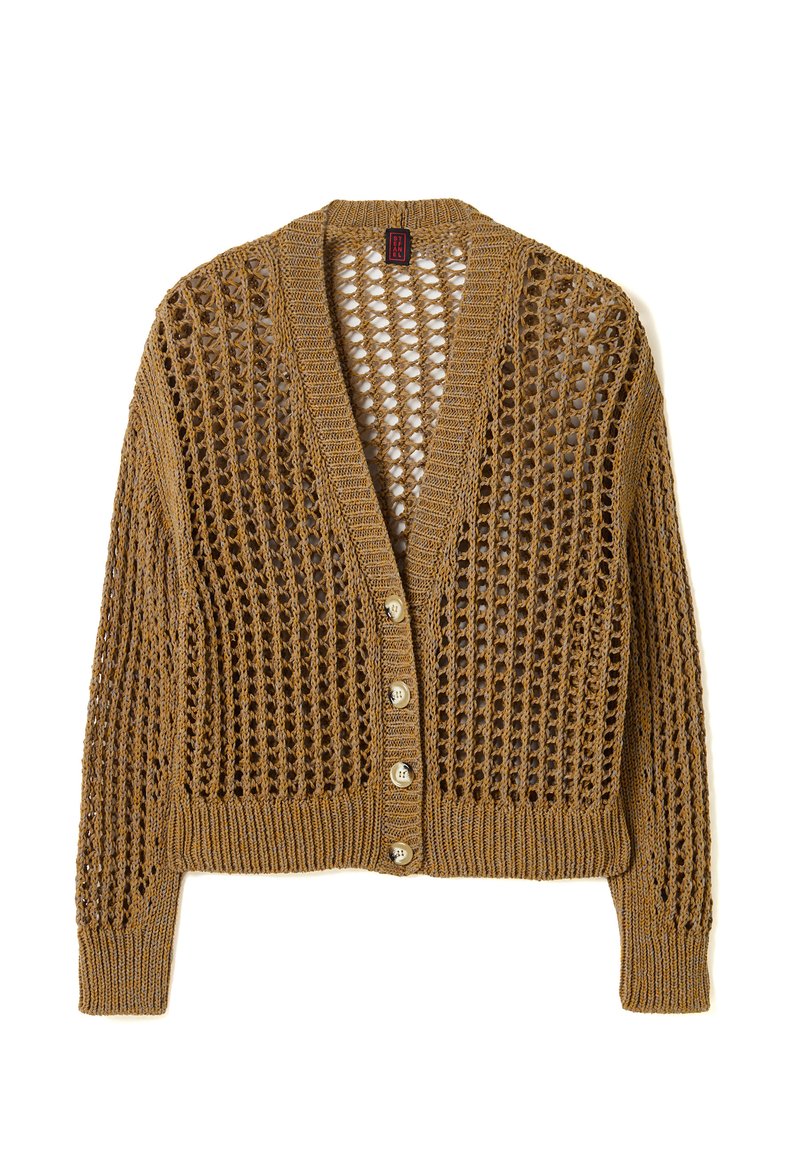 Stefanel Vest lichtgeel