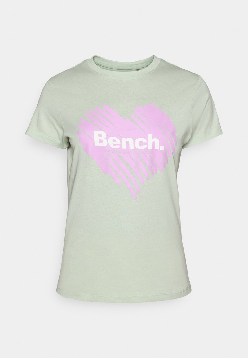 Bench T-shirt print lichtgroen Bench T-shirt print lichtgroen