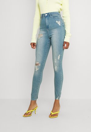 SINNER HIGHWAISTED DESTROYED - Jeans Skinny Fit - light blue