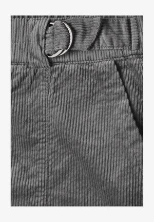 Street One, HIGH WAIST BARREL LEG HOSE MIT ELASTIKBUND - Pantalon classique - eclipse grey