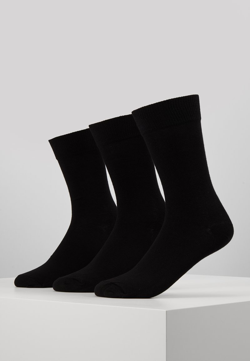 Pier One 3 PACK - Meias - black