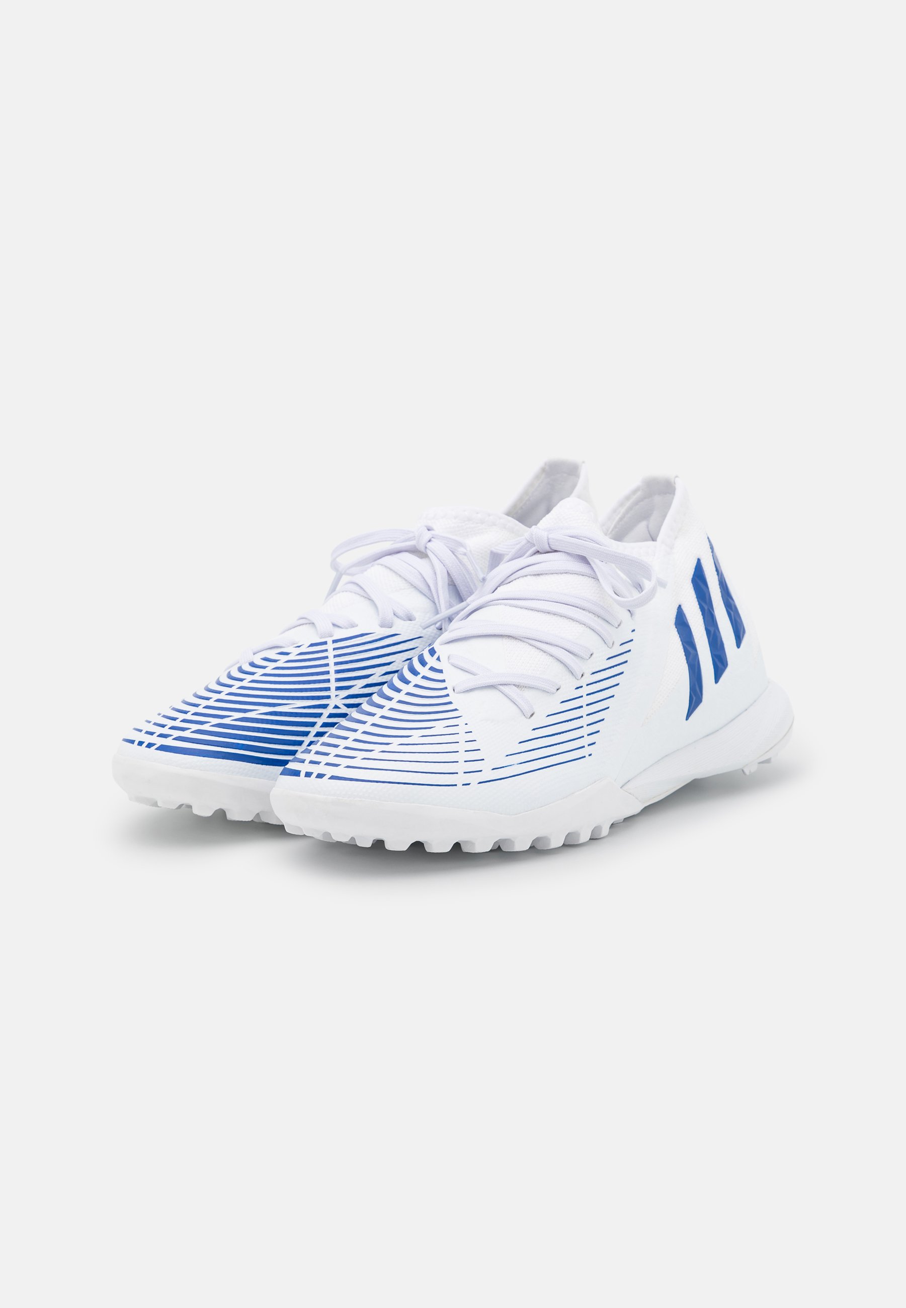adidas Performance Scarpe da calcetto con tacchetti - footwear white/hi-res  blue/bianco - Zalando.it