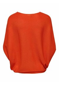 JDY Stickad tröja - orange