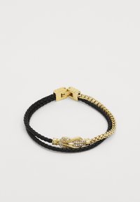 SAILOR KNOT UNISEX - Bracelet - yellow gold-coloured/black